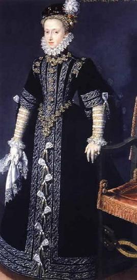 Juan Pantoja de la Cruz Portrait of Anna of Austria France oil painting art